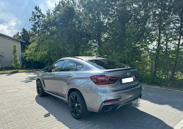 BMW X6 cena 125000 przebieg: 166500, rok produkcji 2014 z Sieradz małe 56